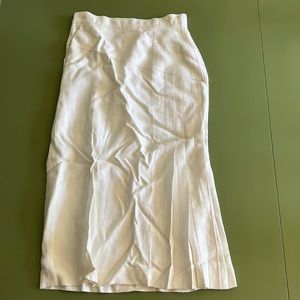 Louis Feraud white pencil skirt US6
